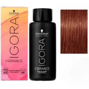 Schwarzkopf Tinte Demipermanente Igora Vibrance 7-88 Rubio Medio Rojo Intenso 60 ml