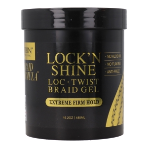 Ebin New York Braid Formula Lock'n Shine Gel 480Ml