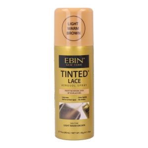 Ebin New York Tinted Lace Light Warm Brown Spray 80 Ml