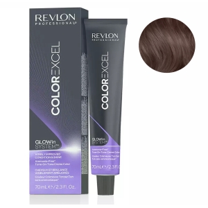 Revlon Tinte Revlonissimo Color Excel 5.25 Castaño Claro Irisado Caoba 70ml