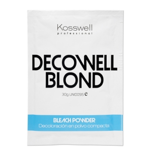 Kosswell Decoloración en polvo compacta Decowell Blond 30g