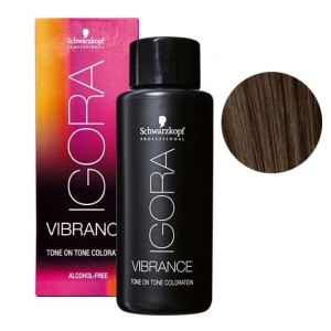 Schwarzkopf Tinte Demipermanente Igora Vibrance 4-0 castaño medio 60ml