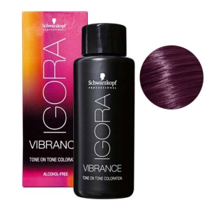 Schwarzkopf Tinte Demipermanente Igora Vibrance 6-99 rubio oscuro violeta intenso 60ml