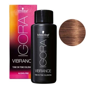 Schwarzkopf Tinte Demipermanente Igora Vibrance 7-57 Rubio Medio Dorado Cobrizo 60ml