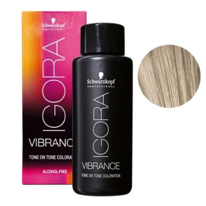 Schwarzkopf Tinte Demipermanente Igora Vibrance 9-1 Rubio Muy Claro Natural Ceniza60ml