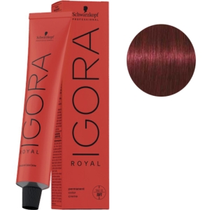 Schwarzkopf Tinte Igora Royal 4-88 Castaño Medio Rojo Intenso  60g  + Oxigenada en promoción