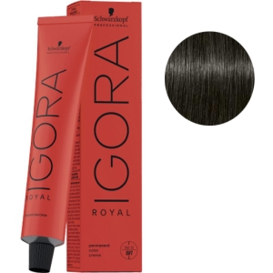 Schwarzkopf Tinte Igora Royal 5-21 Castaño Claro Humo Ceniza 60ml + Oxigenada en promoción