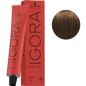 Schwarzkopf Tinte Igora Royal 5-4 Castaño Claro Beige 60g   + Oxigenada en promoción