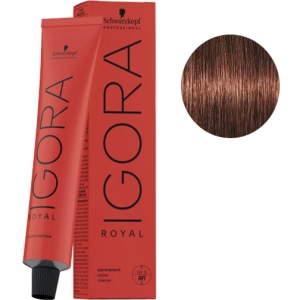 Schwarzkopf Tinte Igora Royal 5-6 Castaño Claro Marrón  60g  + Oxigenada en promoción