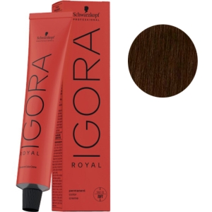 Schwarzkopf Tinte Igora Royal 6-16 Rubio Oscuro Ceniza Chocolate 60g  + Oxigenada en promoción