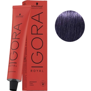 Schwarzkopf Tinte Igora Royal 6-29 Rubio Oscuro Humo Violeta 60g + Oxigenada en promoción