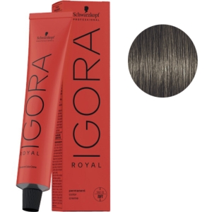 Schwarzkopf Tinte Igora Royal 6-31 Rubio Oscuro Mate Ceniza 60g + Oxigenada en promoción