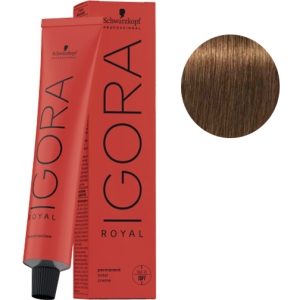 Schwarzkopf Tinte Igora Royal 6-4 Rubio Oscuro Beige 60g  + Oxigenada en promoción