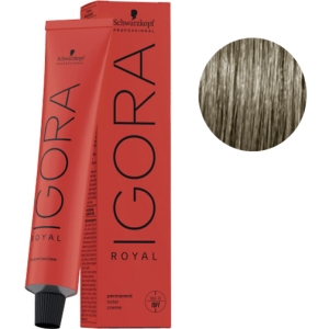 Schwarzkopf Tinte Igora Royal 7-13 Rubio Medio Ceniza Mate 60g + Oxigenada en promoción