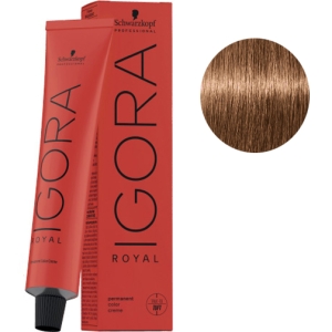 Schwarzkopf Tinte Igora Royal 7-65 Rubio Medio Marrón Dorado 60g  + Oxigenada en promoción