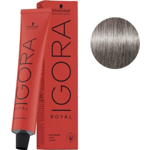 Schwarzkopf Tinte Igora Royal 8-11 Rubio Claro Ceniza Intenso 60g  + Oxigenada en promoción