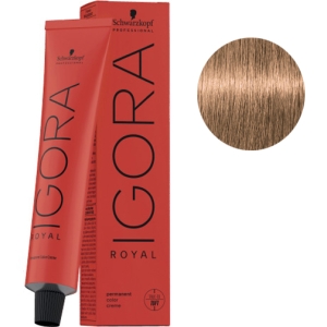 Schwarzkopf Tinte Igora Royal 8-65 Rubio Claro Marrón Dorado  60g + Oxigenada en promoción