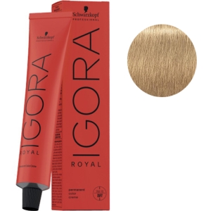 Schwarzkopf Tinte Igora Royal 9-0 Rubio Muy Claro 60g  + Oxigenada en promoción