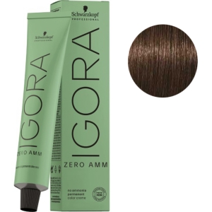 Schwarzkopf Tinte Igora ZERO AMM sin amoniaco 5-00 Castaño Claro Natural Intenso 60 60ml