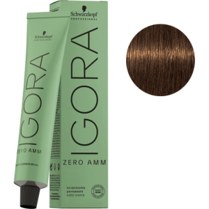 Schwarzkopf Tinte Igora ZERO AMM sin amoniaco 5-5 Castaño Claro Dorado 60ml