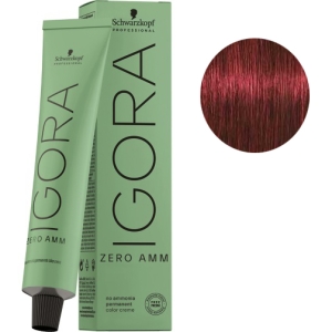 Schwarzkopf Tinte Igora ZERO AMM sin amoniaco 5-88 Castaño Claro Rojo Intenso 60ml