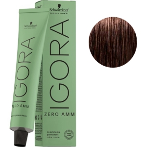 Schwarzkopf Tinte Igora ZERO AMM sin amoniaco 6-6 Rubio Oscuro Chocolate 60ml