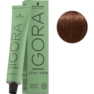 Schwarzkopf Tinte Igora ZERO AMM sin amoniaco 6-68 Rubio Oscuro Chocolate Rojo 60ml