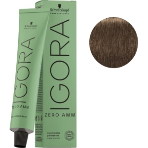 Schwarzkopf Tinte Igora ZERO AMM sin amoniaco 7-00 Rubio Medio Natural Intenso 60ml