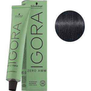 Schwarzkopf Tinte Igora ZERO AMM sin amoniaco 7-21 Rubio Medio Humo Ceniza 60ml