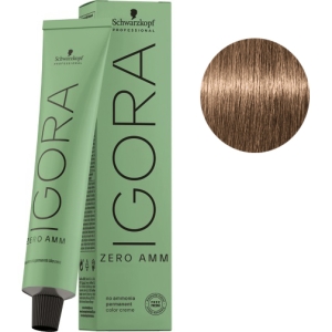 Schwarzkopf Tinte Igora ZERO AMM sin amoniaco 8-46 Rubio Claro Beige Chocolate 60ml