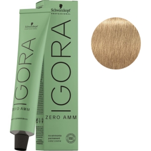 Schwarzkopf Tinte Igora ZERO AMM sin amoniaco 9-0 Rubio Muy Claro Natural 60ml