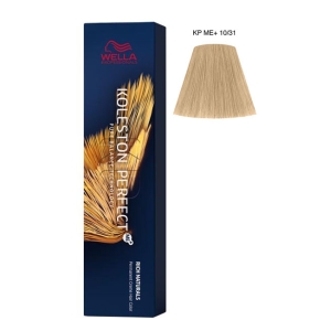 Wella Koleston Perfect ME+ Rich Naturals 10/31 Rubio Super Claro Dorado Ceniza 60ml