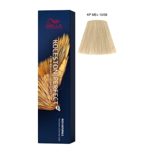 Wella Koleston Perfect ME+ Rich Naturals 10/38 Rubio Super Claro Dorado Perla 60ml