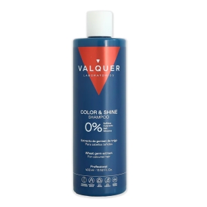 Valquer Champú Potenciador de Brillo y Color 0% Cabellos teñidos 400ml