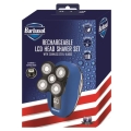 Asuer Máquina Afeitadora y Acabados Barbasol LCD Head Shaver Set 3