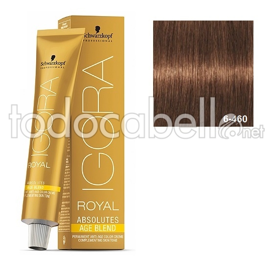 Schwarzkopf Tinte Igora Abolutes Age Blend 6-460 60ml