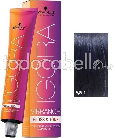 Schwarzkopf Tinte Igora Vibrance Gloss&Tone 9,5-1 60ml