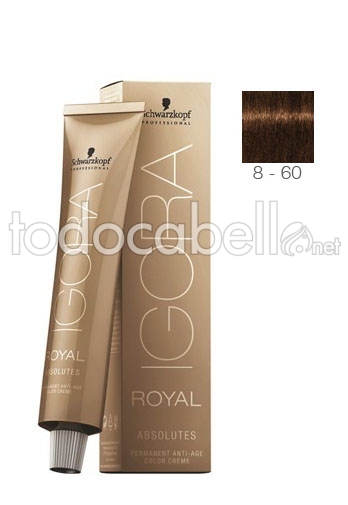 Schwarzkopf Tinte Igora Royal ABSOLUTES 8-60 Rubio